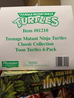 Teenage Mutant Ninja Turtles Toon Turtles 4-Pack - Green